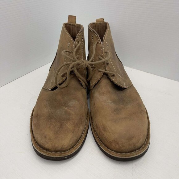 Penguin Men\'s Leather Merle Ankle Chukka Boots Shoes Shitake 8.5 main image 13